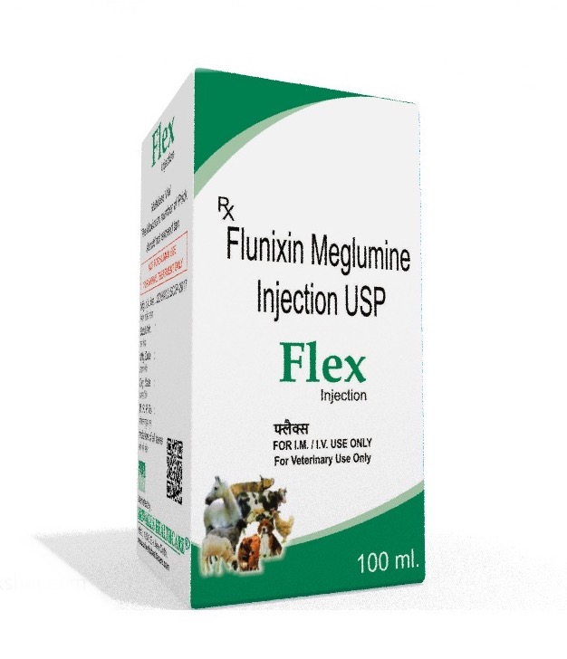 Veterinary Flunixin Meglumine 100 ml Injection
