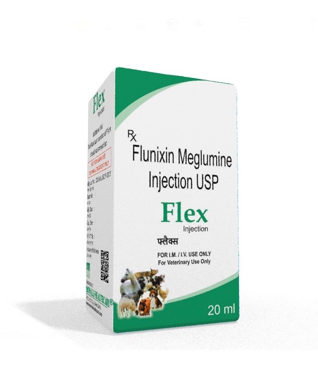 Veterinary Flunixin Meglumine 20 ml Injection
