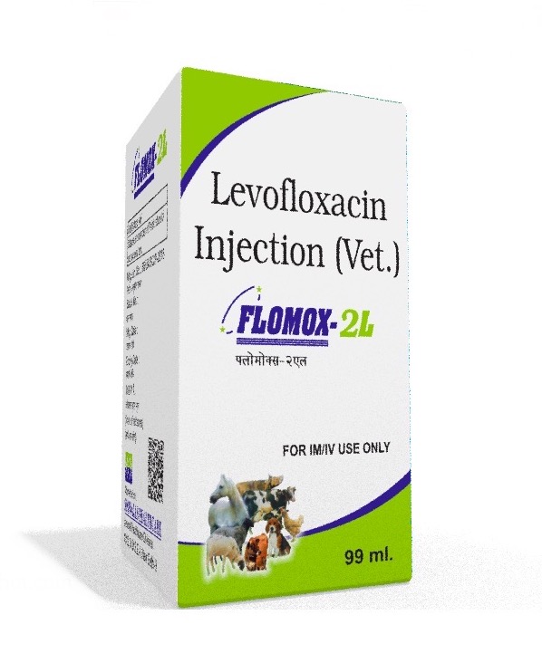 Veterinary Levofloxacin 20 % 100 ml Injection