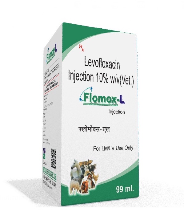 Veterinary Levofloxacin 10 % 100 ml Injection