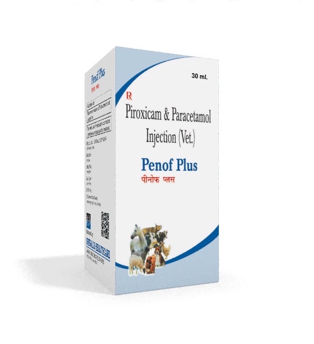Veterinary Piroxicam & Paracetamol 30 ml Injection