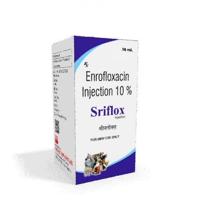 Veterinary Enrofloxacin 30 ml Injection