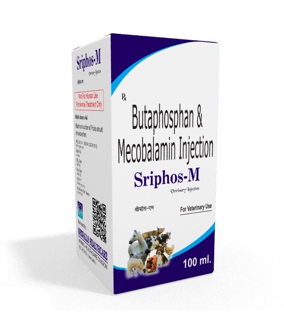 Veterinary Butahosphanl & Methylcobalamin 100 ml Injection